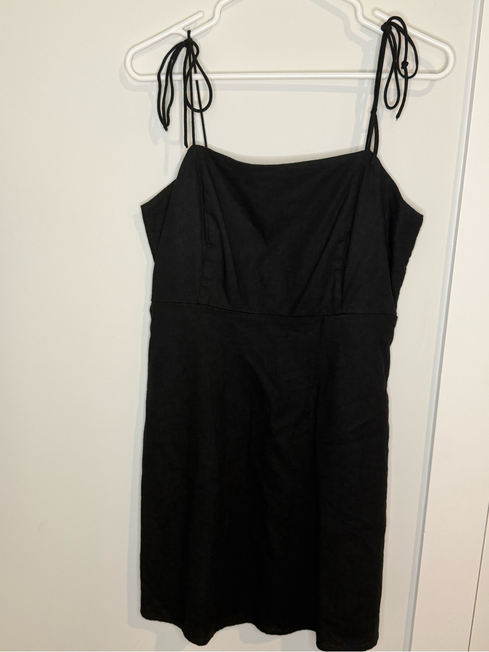 Old Navy - Classic Black Tie-Shoulder Dress
